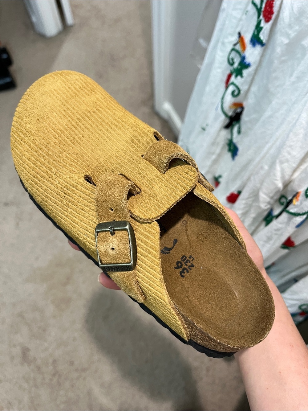 Boston Suede Embossed BIRKENSTOCK - Picture 13 of 13